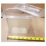 (6) 1/9 6" Cambro Container w Lid
