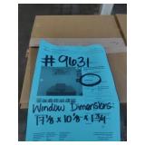 REPLACEMENT GLASS WINDOW