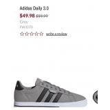 NEW Adidas Daily 3.0 Skate Shoes Sz Mens 11