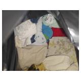 Bag of Cleaning Towels & Large Cardboard Boxes