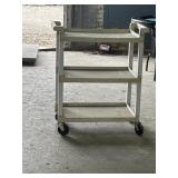 Rubbermaid 24" W x 36" Plastic Utility Cart