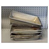 Assorted Stainless Steel Pans