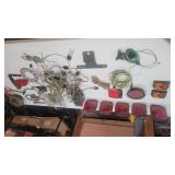 Trailer electrical lights, wiring, hubs, u bolts