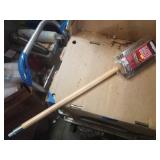 Broiler Brush with Wooden Push Stick