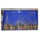 A lot of different types of screwdrivers