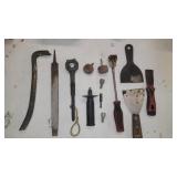 A lot of miscellaneous tools