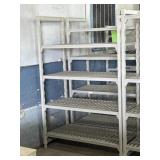 Commerclal Heavy Duty Plastic Metro Shelf 48"Wx