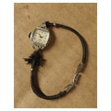 1940s Art Deco Ovivo 18 Jewels Wind Up Watch