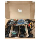(4) Swann Wired Security Cameras &  Asst.Cables
