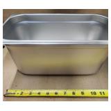 (3) 1/3 6in Winco SS Steam Pans