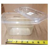 (5) 1/9 4" Cambro w/ Lid