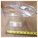 (3) 1/9 6" Cambro w/ Lid