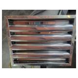 (9) Commercial SS type 1 vent hood filters