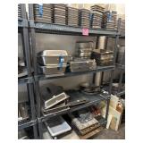 48"x17"x66.5" Metro 4 Shelving Unit ITEMS NOT