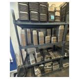 48"x17"x66.5" Metro 4 Shelving Unit ITEMS NOT