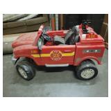 Kids Fire truck charger not included
