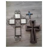Metal Cross decor