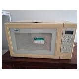 Microwave missing a foot