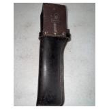 Black Leather Handgun Holster