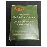(20rds) CBC 6.5x55mm Swedish Mauser