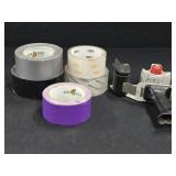 (3) Rolls Duct Tape, (2) Rolls Packing Tape &