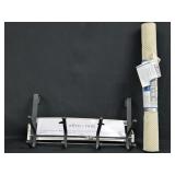 NWT Allen& Roth 16" Over Door Rail w/4Hooks & N