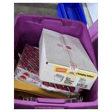 Large Bin of Folders, Envelopes & More