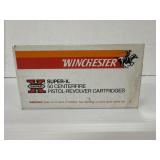 SuperX 50 Centerfire 9mm 115GR Silvertip H.P