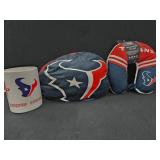 NWT Texans Neck Pillow, Plush Texans Pillow &
