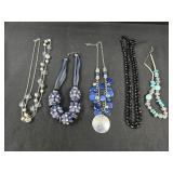 (5) Beaded Necklaces
