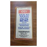 (50rd) Box Of CCI Maxi Mag 22 Win. Magnum Rimfire