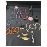 (4) Necklaces,  (7) Bracelets,  (3) Brooches, (