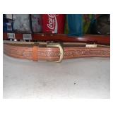 Sz:42, Leather Brown Belt