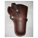 Vintage Brown Leather Holster