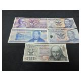Vintage Mexican Pesos