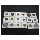 (17) Mexican Coins