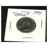 1994 Error Quarter