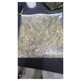 A large one gallon zip lock bag with a bunch of