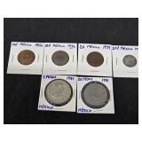 Vintage Mexican Pesos