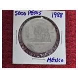 1988 5000 Pesos