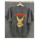 Sz: XL, Haley Davidson Cigarettes Black T-Shirt