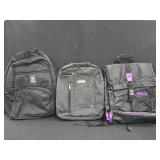 (3) Nice Backpacks