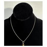 925 Silver Star Necklace Chain