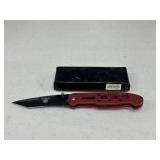 Firefighter Red Pocket Knife YK