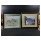 (2) Framed Photos