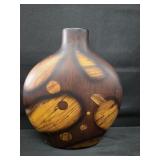 15" Ball Abstract Art Ball Vase