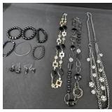 (3) Necklaces, (6) Bracelets & (2) Pr Earrings