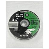 Warrior 4 1/2" Cut-Off Wheels 10 Pack