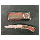 Bear Hunter Tiny Pocket Knife 440 Surgical Steel