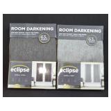 (2) NEW Room Darkening Panels